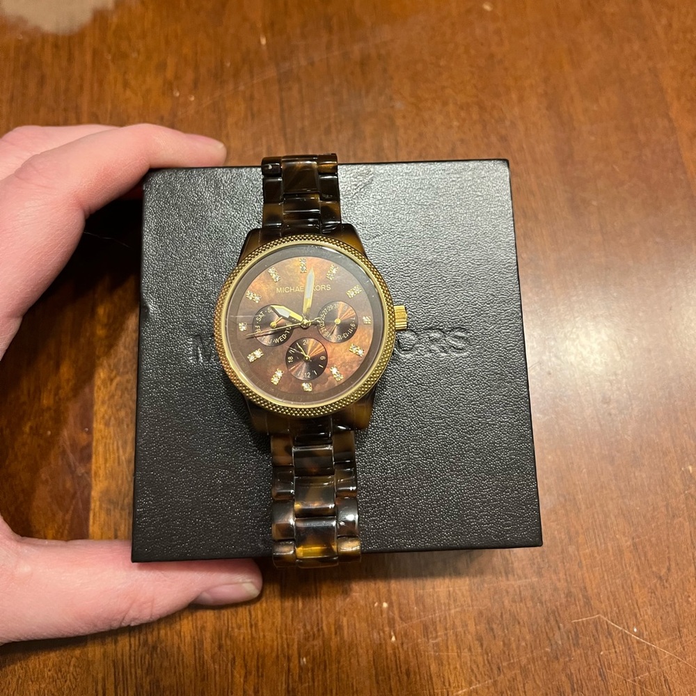 Michael Kors Women’s Ritz MK5038 Brown Quartz Watch